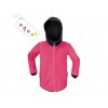Unuo Softshellová bunda s fleecem Jahodová vel. 116/122