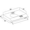 odsavac par cata lfk 6001 wh