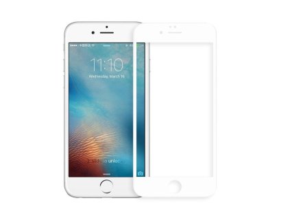 5D ochranné sklo Apple iPhone 7 Plus / 8 Plus 5,5" - Bílé