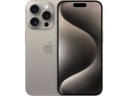 Apple iPhone 15 Pro 128GB 256GB Natural Titanuim Přírodní titan