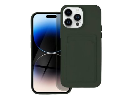 Smarty Card kryt iPhone 14 Pro Max zelený