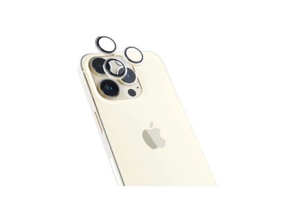 EPICO ochranná sklíčka na čočky kamery Apple iPhone 14 Pro 14 Pro Max zlatá