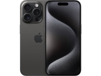 Apple iPhone 15 Pro 128GB 256GB Černý titan Black Titanium
