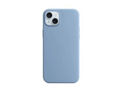 Apple Silikonový Kryt pro iPhone 15 Winter Blue