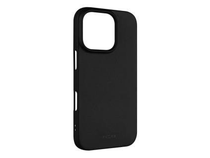 FIXED Story silikonový kryt Apple iPhone 16 Pro černý