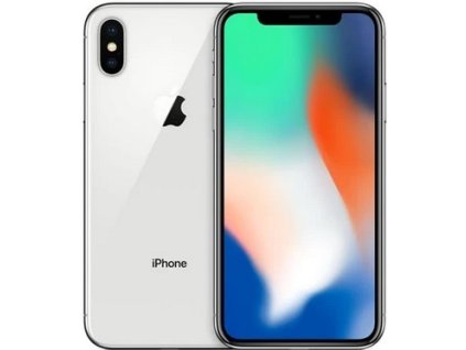 Apple iPhone X 64GB 256GB Silver Stribrny