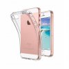 Silikonový zadní obal (průhledný) - iPhone 5 / 5S / SE