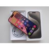 Apple iPhone 15 Pro 128GB Přírodní titan