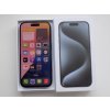 Apple iPhone 15 Pro 256GB Modrý titan