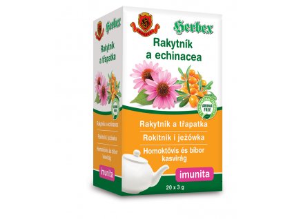 Čaj Herbex Rakytník a echinacea 20x3g
