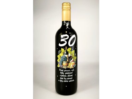 Dekoračné víno - Nar.1 30. 0,75l