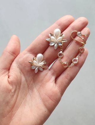 MINI náušnice Simons s aplikací za ucho 🤘💫 #patek #vikendprednami #vikend #mininausnice #skvostyhandmade