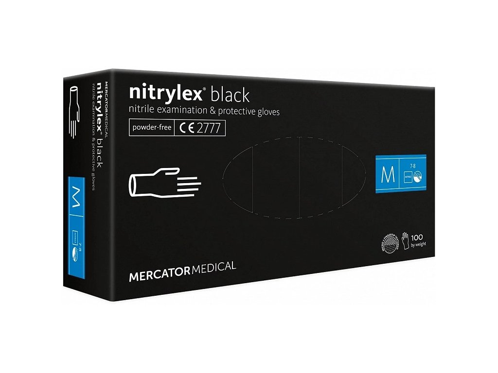 rd nitrylex black m medium