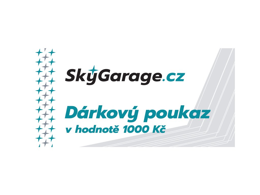 22 skygarage darkovy poukaz1000