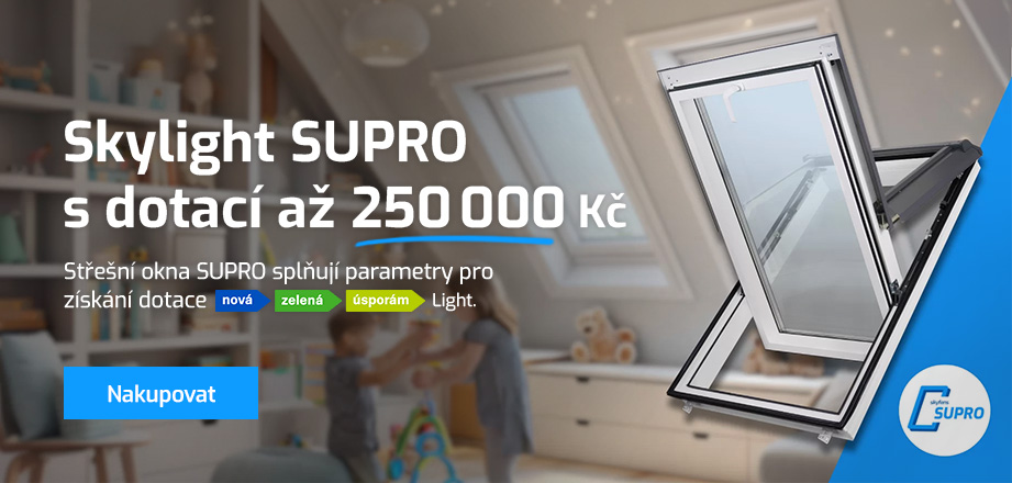 Skylight SUPRO s dotací NZÚ Light