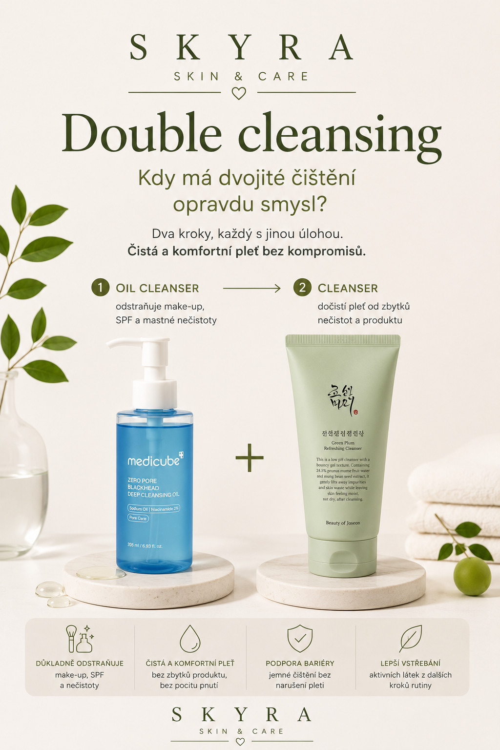 Double cleansing: kdy má dvojité čištění opravdu smysl