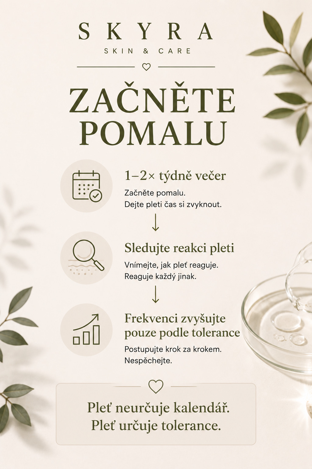 Jak začít s retinolem pomalu a podle tolerance pleti