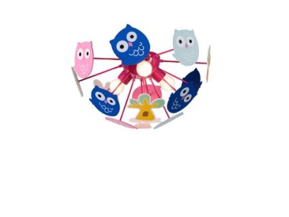 Rabalux Birdy 6389 - E14 3x MAX 40 - viacfarebná