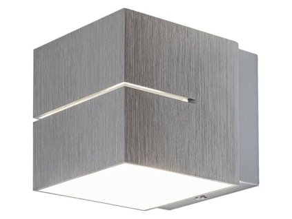 Rabalux Kaunas 7019 - G9 1x MAX 10 - kartáčovaný hliník