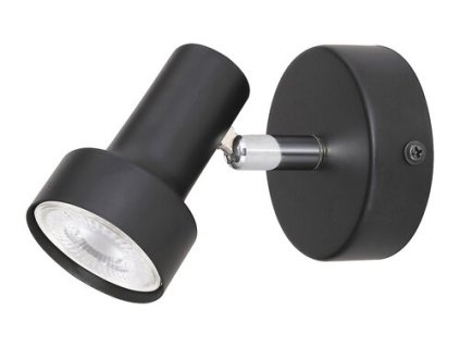 Rabalux Konrad 5322 - GU10 MAX 50 - čierna