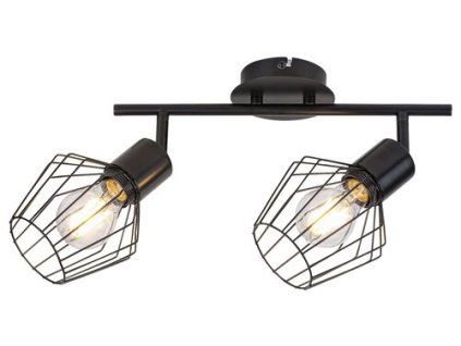 Rabalux Belano 3535 - E27 2x MAX 40 - čierna