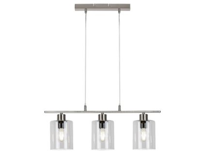 Rabalux Miroslaw 3580 - E27 3x MAX 40 - saténová chrómová