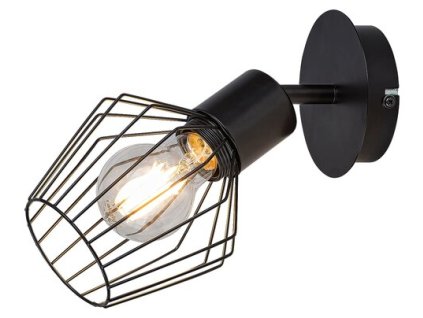 Rabalux Belano 3534 - E27 1x MAX 40 - čierna