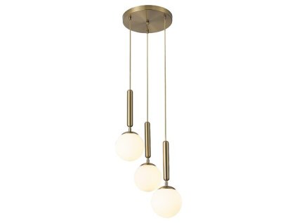 Rabalux Divina 5353 - E14 3x MAX 9 - zlatá