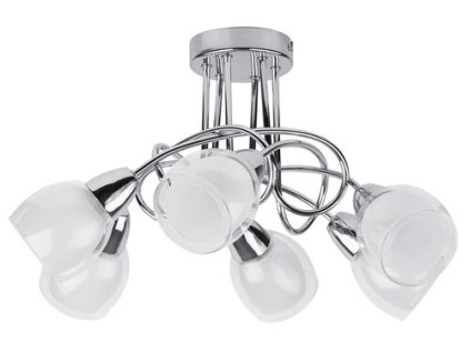 Rabalux Dave 6085 - E14 6x MAX 40 - chrómová