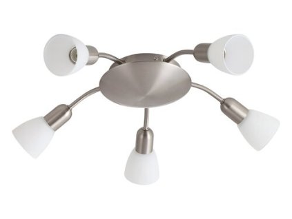 Rabalux Soma 6305 - E14 5x MAX 40 - saténová chrómová