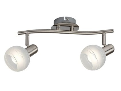 Rabalux Aurel 6342 - E14 2x MAX 40 - saténová chrómová