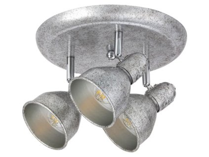 Rabalux Thelma 5388 - E14 3x MAX 40 - antická strieborná