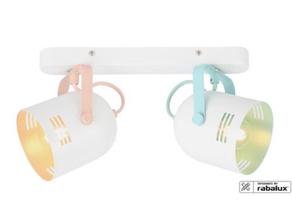 Rabalux Minuet 7013 - E14 2x MAX 40 - biela