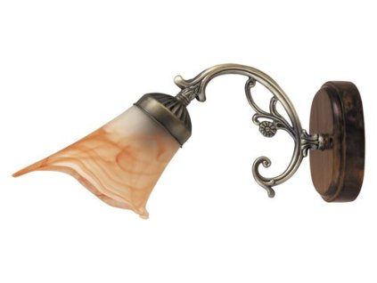 Rabalux Rustic 3 7091 - E14 1x MAX 40 - bronzová