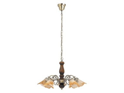 Rabalux Rustic 3 7095 - E14 5x MAX 40 - bronzová