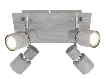 Rabalux Merkur 6128 - GU10 4x MAX 50 - dub zvetraný