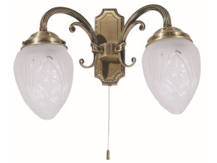 Rabalux Annabella 8632 - E14 2x MAX 40 - bronzová