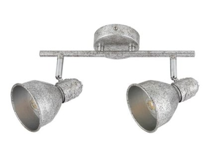 Rabalux Thelma 5387 - E14 2x MAX 40 - antická strieborná