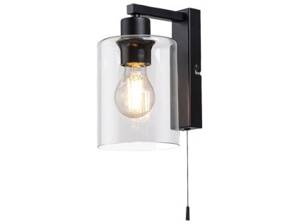 Rabalux Miroslaw 5077 - E27 1x MAX 40 - matná čierna