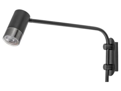 Rabalux Zircon 5072 - GU10 1X MAX 5 - matná čierna