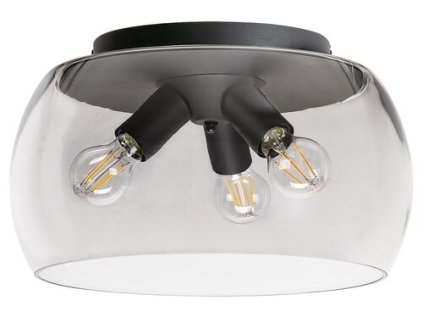 Rabalux Ursula 3189 - E27 3x MAX 40 - čierna