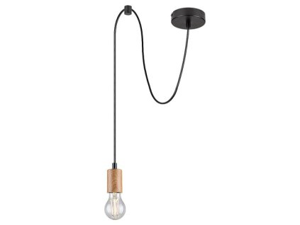 Rabalux Dollien 72071 - E27 1x MAX 60 - matná čierna