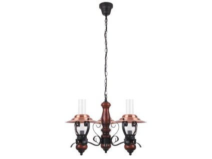 Rabalux Enna 7860 - E14 3x MAX 40 - čierna