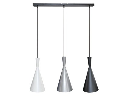 Rabalux Trincola 5312 - E27 3x MAX 40 - čierna