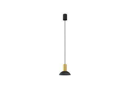 Závesné svietidlo HERMANOS C BLACK/SOLID BRASS 8194