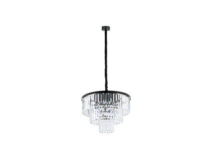 Svietidlo CRISTAL BLACK M 7616