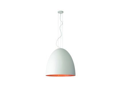 Kuchynské svietidlo Egg White/Copper XL 10325