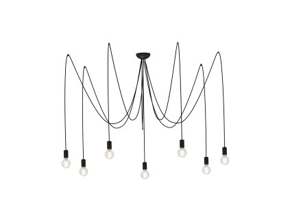 Nowodvorski SPIDER BLACK 6785, h=300 cm - čierna