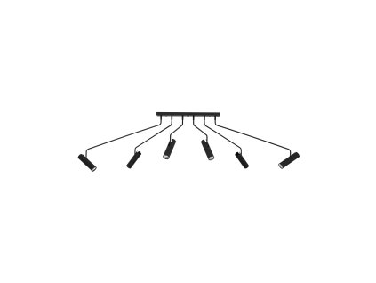Stropné svietidlo EYE SUPER BLACK 6505