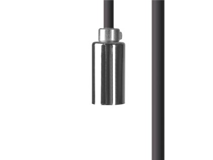 Nowodvorski CAMELEON CABLE G9 BL/CH 8623, h=350 cm - čierna,chrómová